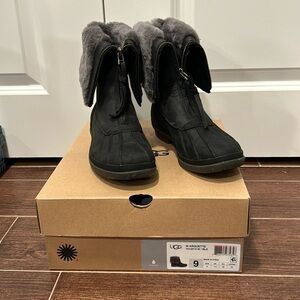 UGG women’s black waterproof boots